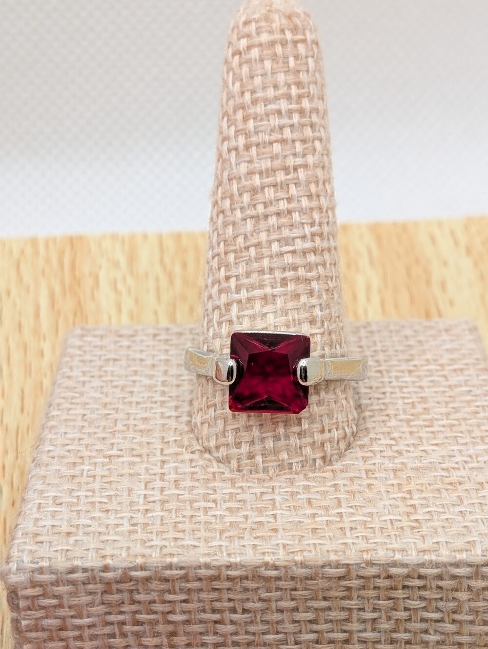 Red Gemstone Ring